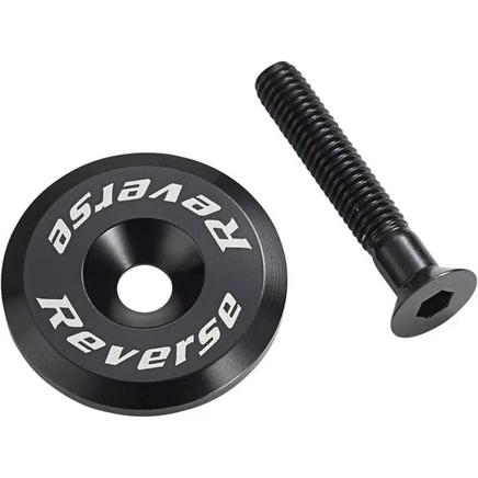 Крышка рулевой колонки Reverse Components Top Cap, черная