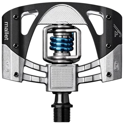 Педали Crankbrothers Mallet 3, черно-серебристые