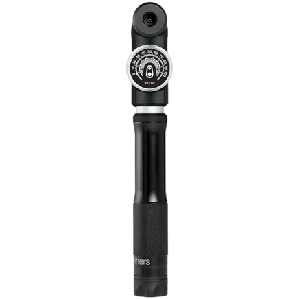 Велосипедный насос Crankbrothers Sterling SG с манометром, черный