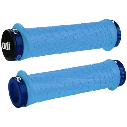 ODI Troy Lee Разрабатывает фиксирующиеся ручки для MTB - цвета морской волны/blue blue