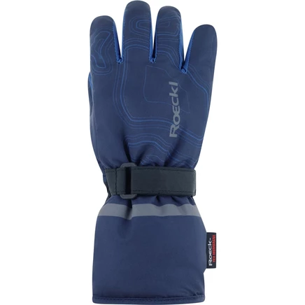 Зимние перчатки Roeckl Sports Arzberg 2 для детей - празднично-синие 5855 blue
