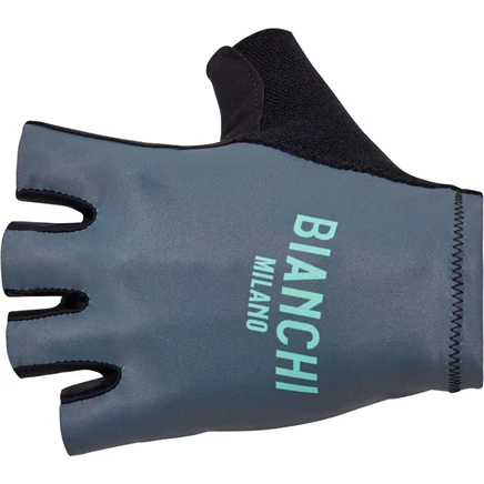 Перчатки велосипедные Santini Bianchi Milano Classic, серые