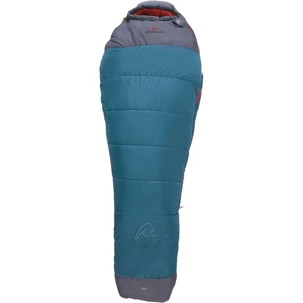 Спальник Robens Spire II -4°C с молнией слева, синий