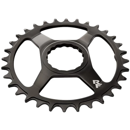 Цепная звезда Race Face Cinch Direct Mount, стальная, черная