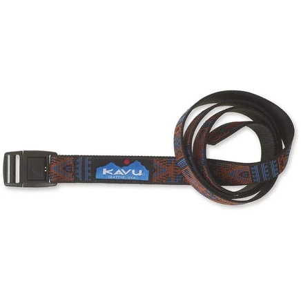 Ремень KAVU Burly Belt 112 см нейлоновый, оранжевый