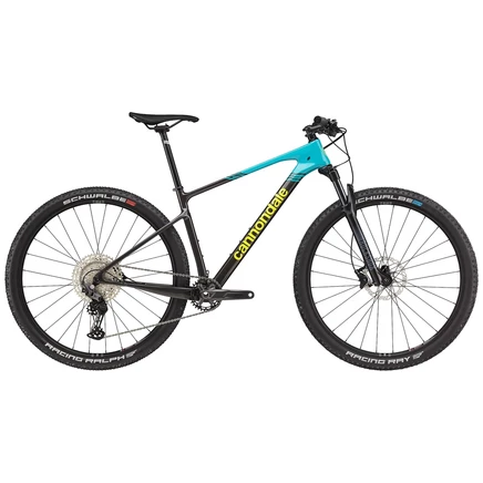 Велосипед Cannondale Scalpel HT Carbon 3 хардтейл 29″, черный/бирюзовый