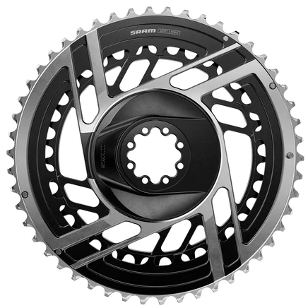 Комплект передних звёзд SRAM RED 2x E1, черно-серебристый