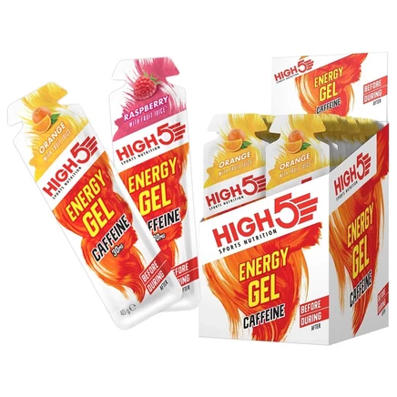 Энергетический гель High5 Energy Gel Caffeine 20×40 г