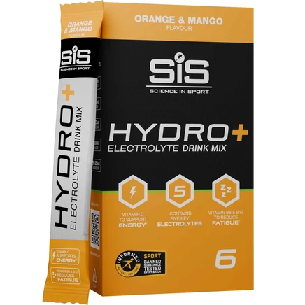 Саше с электролитами SIS HYDRO+ 6×4,3 г