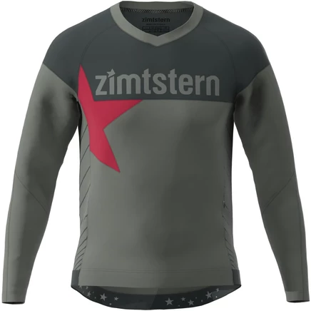 Детская джерси Zimtstern Bulletz с длинным рукавом, серая