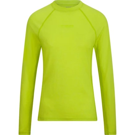Женский лонгслив CEP Core Run Merino, лаймовый