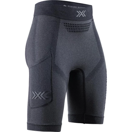 Короткие колготки X-Bionic Xceed Run для женщин - x black/rhino grey черный