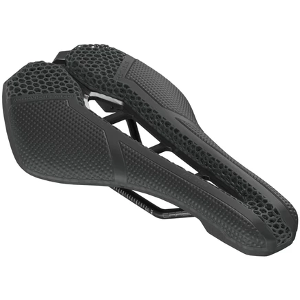 Седло PRO Stealth 3D Team 142 мм, карбоновые рельсы, черное