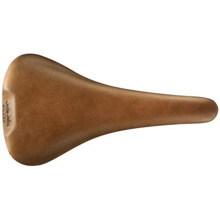 Седло Selle Italia MILANO FLITE Racer кожаное, коричневое