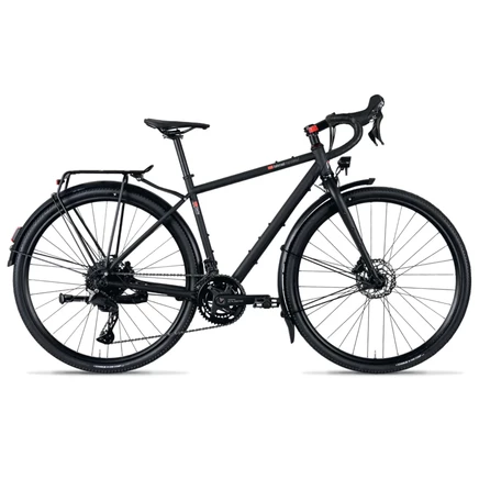 Гравийный велосипед vsf fahrradmanufaktur GXQ-400, черный матовый