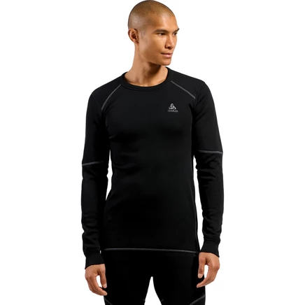 Odlo Active X-Теплый базовый слой с длинными рукавами для мужчин - черный black