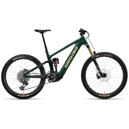 Электровелосипед Santa Cruz Vala 1 CC X0 AXS RSV, карбон, 600 Вт·ч, зеленый