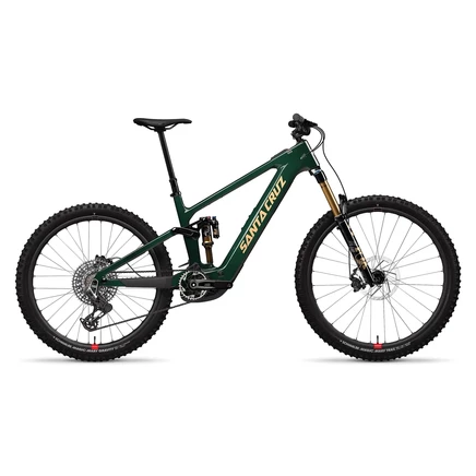Горный электровелосипед Santa Cruz Vala 1 CC MX X0 AXS RSV, 600Вт·ч, зеленый