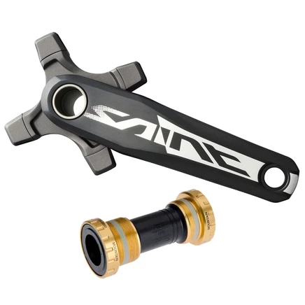 Шатунная система Shimano Saint FC-M825 1x10, черная
