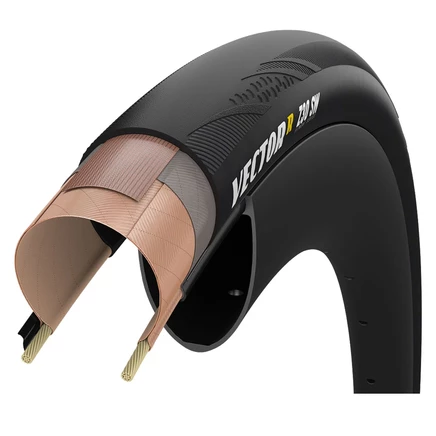 Складная шина Goodyear Vector R Z30 SW - Бескамерная в сборе - 30-622 - черная black