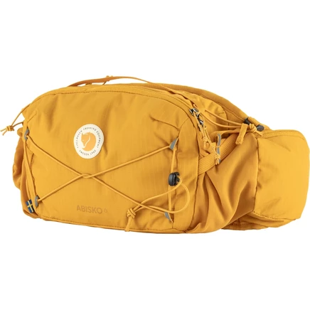 Унисекс поясная сумка Fjällräven Abisko 6 л, горчично-желтая