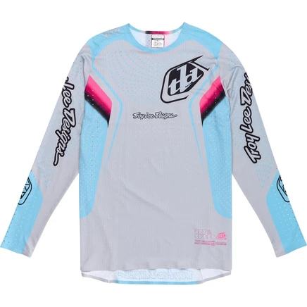 Мужская майка Troy Lee Designs Sprint с ультрадлинным рукавом - Optic Mist grey