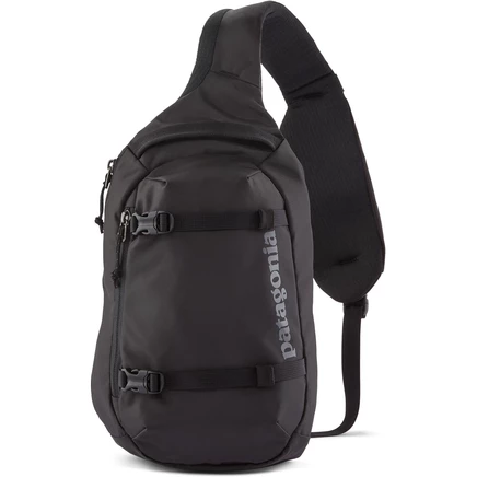 Сумка через плечо patagonia atom sling 8 л, черная