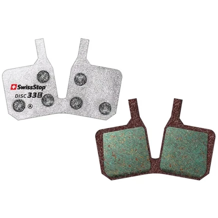 Тормозные колодки SwissStop Disc 33 E - Magura MT 5/7 серебристого цвета