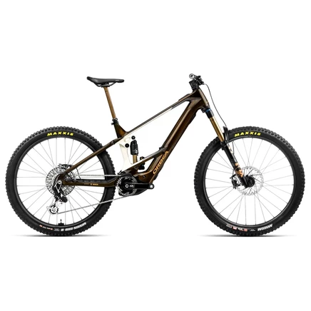 Полноподвесный электровелосипед Orbea Wild M-LTD, коричневый
