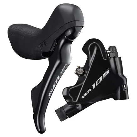Тормозной комплект Shimano 105 ST-R7020/BR-R7070, черный