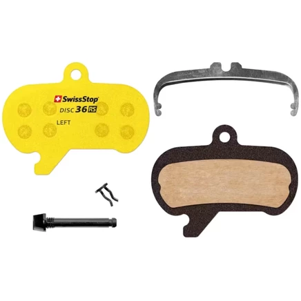 Тормозные колодки SwissStop Disc 36 RS, для SRAM, желтые