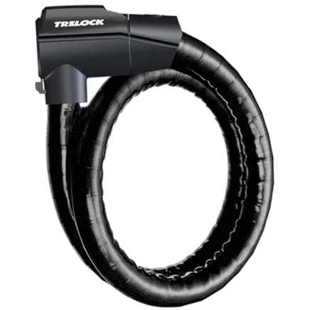 Бронированный кабельный замок Trelock PK 560, 100 см - черный black