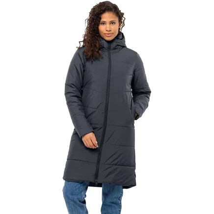 Женское пальто Jack Wolfskin Deutzer - фантомный черный