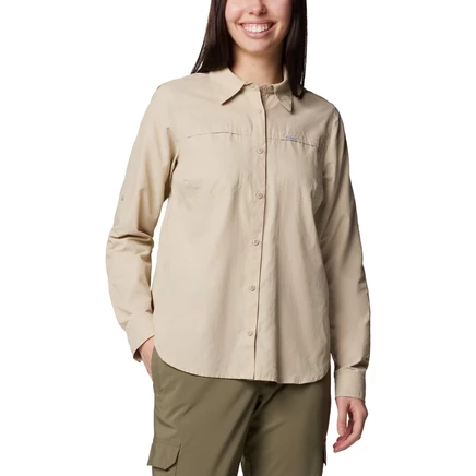 Женская рубашка Columbia Silver Ridge EUR 3.0, бежевая