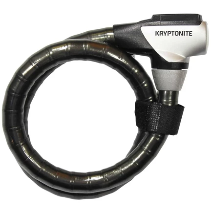 Тросовый замок Kryptonite Kryptoflex 2010, 100 см, черный