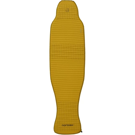 Большой спальный коврик Nordisk Grip 2.5 - горчично-желтый/черно-желтый