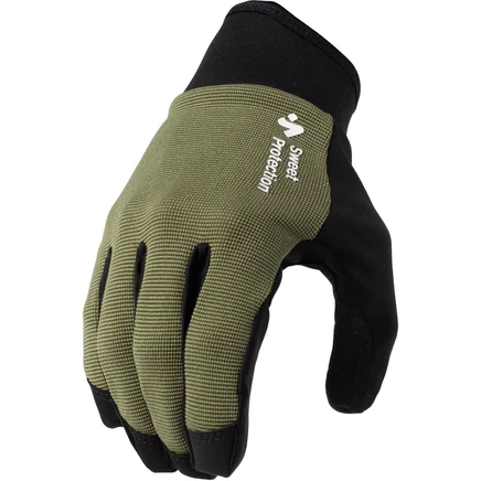 Мужские велоперчатки Sweet Protection Hunter MTB, оливковые