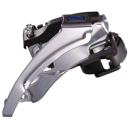 Передний переключатель Shimano FD-M310, черно-серебристый