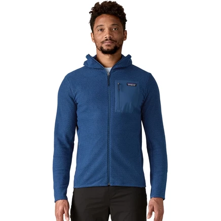 Мужская флисовая кофта Patagonia R1 Air, синяя