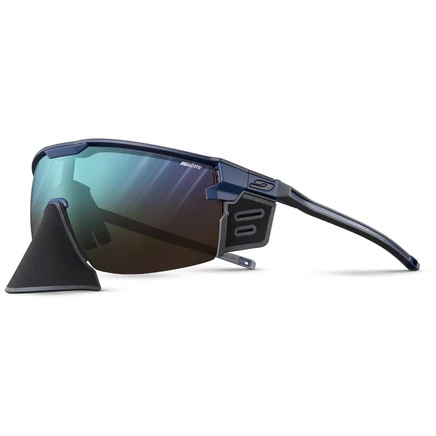 Солнцезащитные очки Julbo Ultimate Cover - Темно-синие/сине-голубые с реактивной вспышкой 2-4 синих