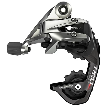 Задний переключатель Sram RED Exact Actuation 11-ск, черно-серебристый