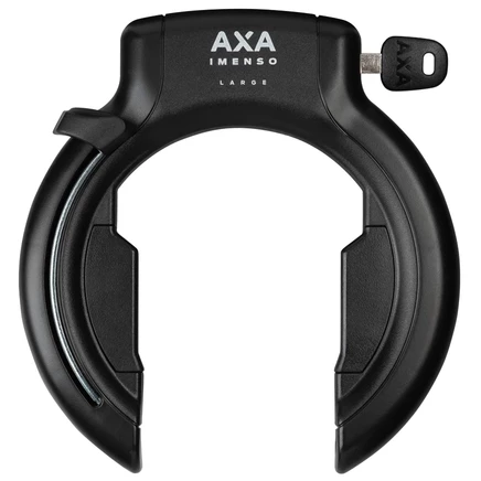 Замок рамы AXA Imenso L, ключ не съёмный, черный