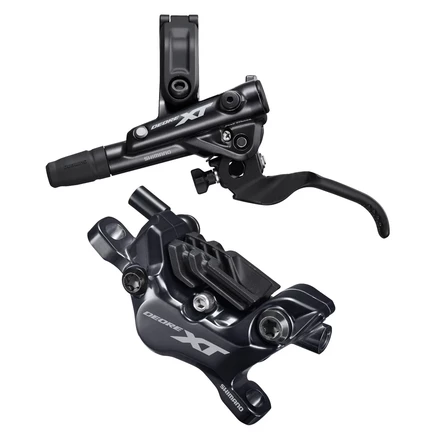 Гидравлический дисковый тормоз Shimano Deore XT BL-M8100 + BR-M8120 для эндуро / трейла - I-Spec EV - J-Kit - Комплект FW black