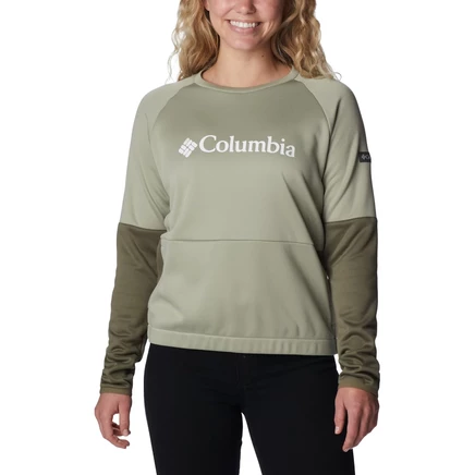 Женский флисовый свитшот Columbia Windgates, зеленый