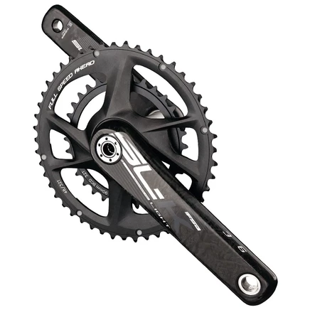FSA SL-K Modular Supercompact - BB386EVO - Карбоновый коленчатый вал 2x10/11-ступенчатый - 46/30 зубьев черного цвета
