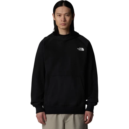 Мужская толстовка с капюшоном The North Face Raglan Redbox - TNF Black/TNF White black