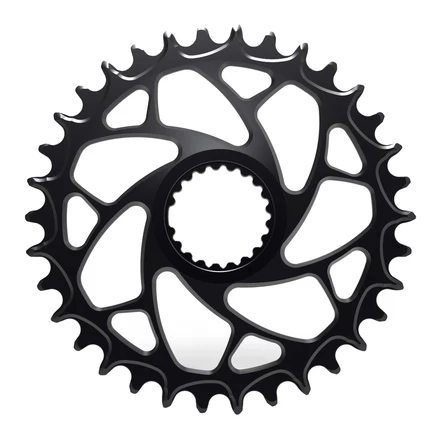 Кольцо цепи Alugear ELM Narrow Wide Boost MTB - для 1x прямого крепления Shimano 12-spd черного цвета