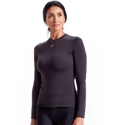Женский лонгслив Pearl Izumi Transfer Wool, черный