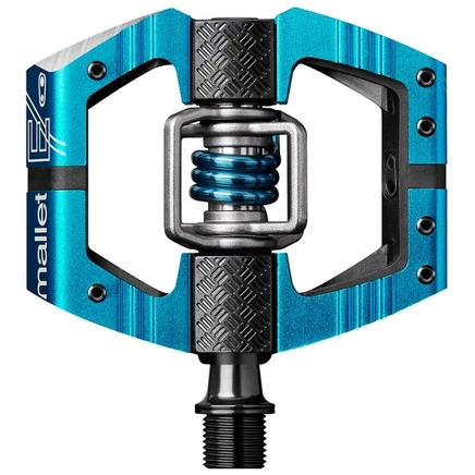 Педали Crankbrothers Mallet E Enduro, синие