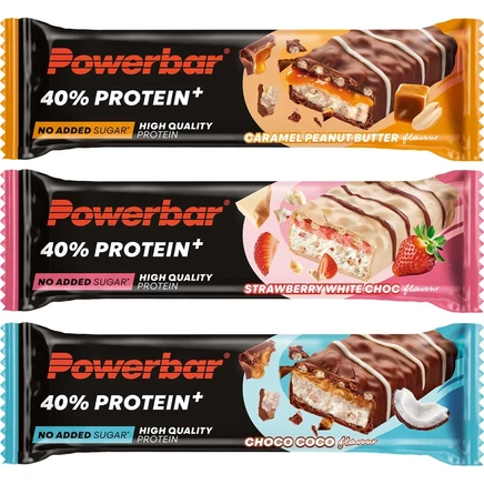 Протеиновый батончик PowerBar 40% Protein+ Crisp, 40 г